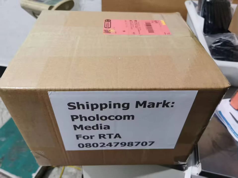 Branded carton packaging for corporate gifts Lagos